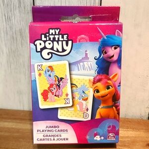 MY LITTLE PONY jumbo playing cards 54 cards NIB